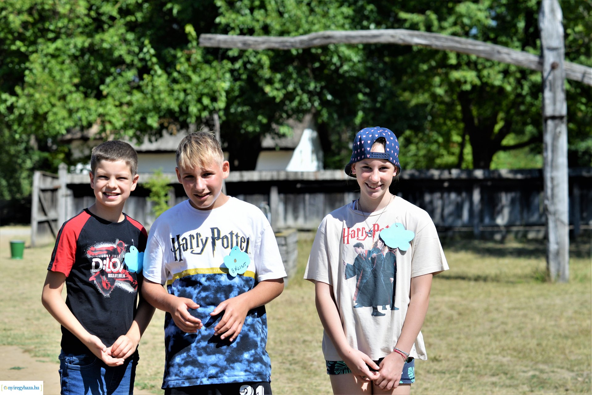 Táborozók a Sóstói Múzeumfaluban