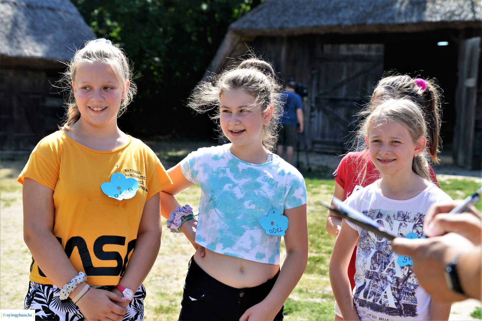 Táborozók a Sóstói Múzeumfaluban