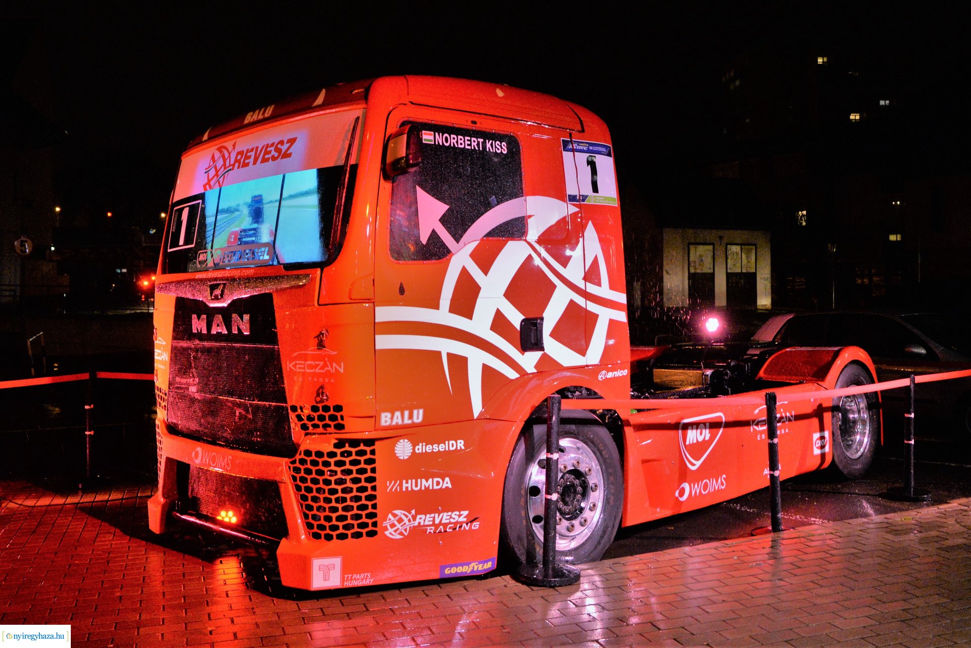 Találkozó Kiss Norbert négyszeres Európa-bajnok kamionossal