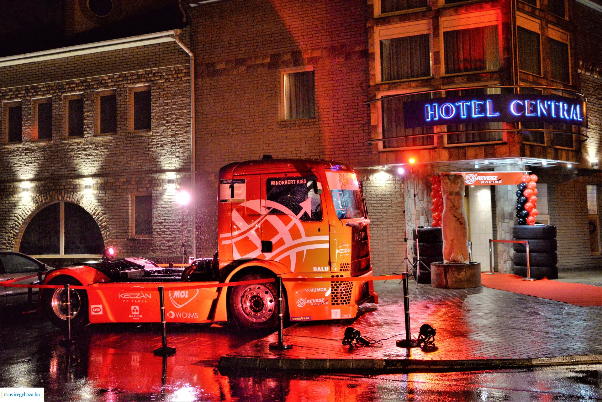 Találkozó Kiss Norbert négyszeres Európa-bajnok kamionossal