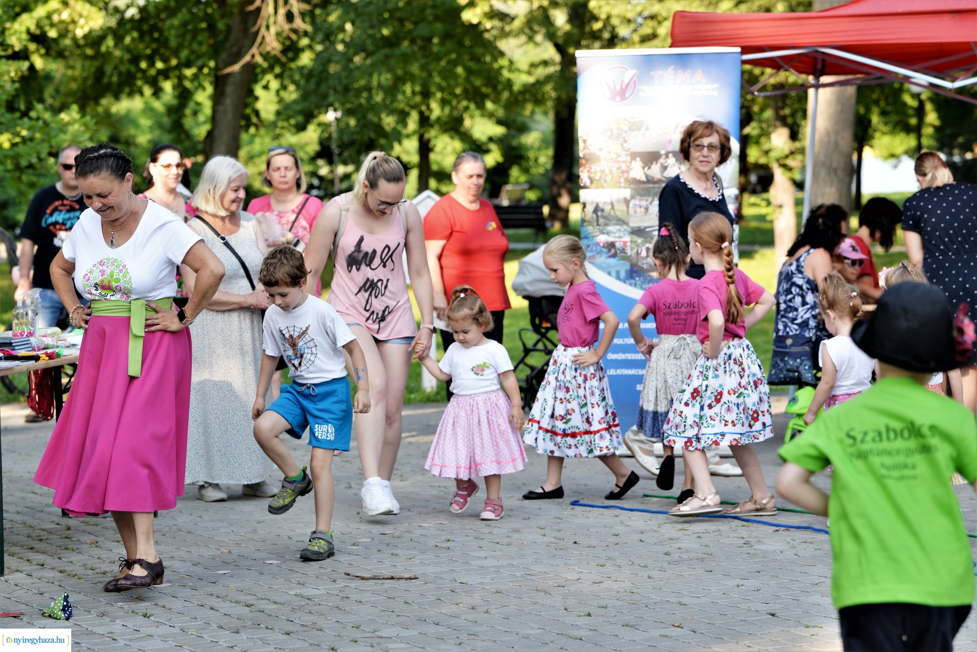 Táncest Sóstón - csütörtökön családi programok várták az érdeklődő közönséget