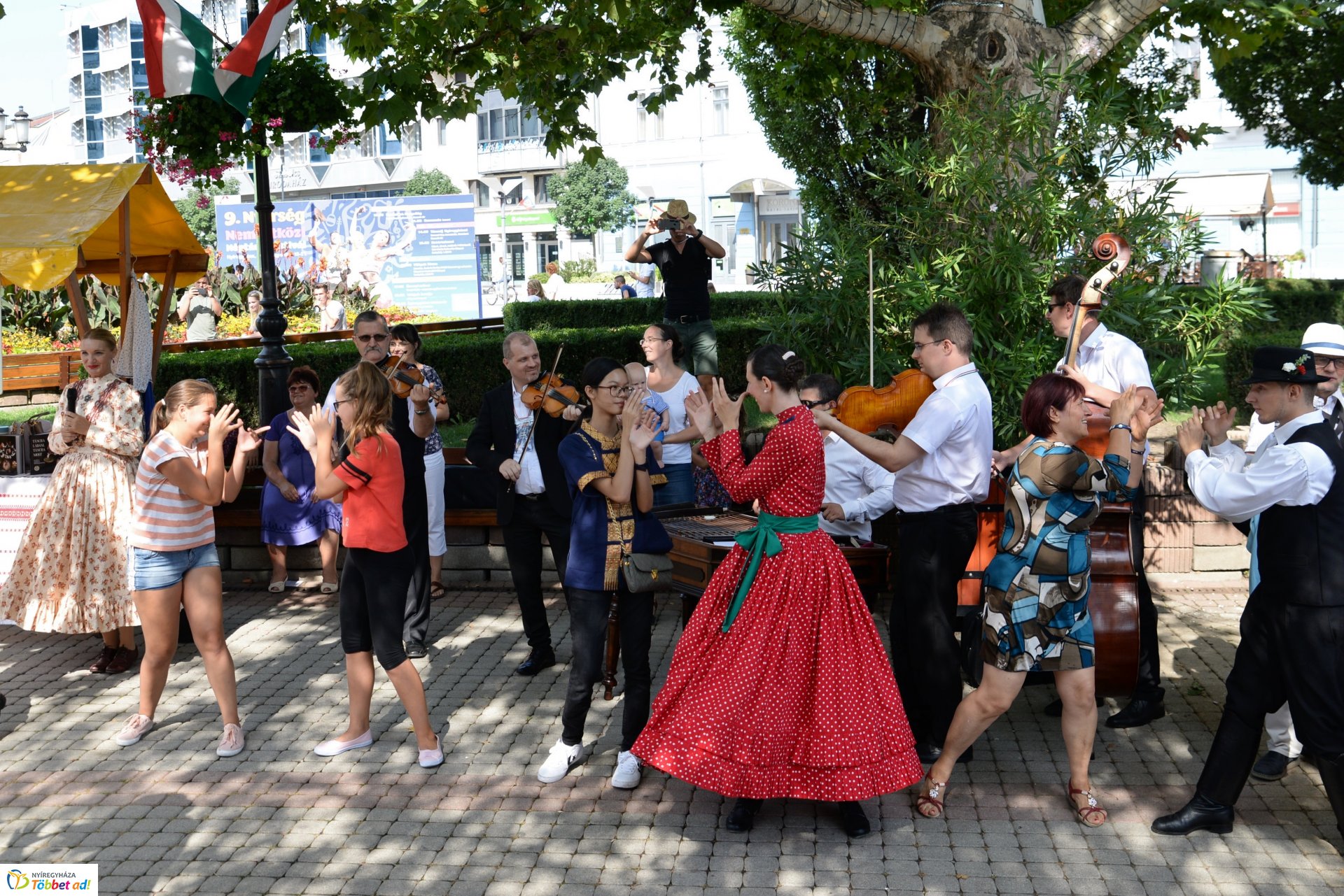 Táncolj Nyíregyháza! - program a Kossuth téren