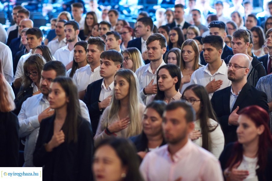 Tanévnyitó az egyetemen 2021