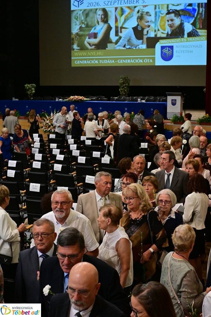 Tanévnyitó Ünnepi Szenátusi Ülés 2026 szeptemberében