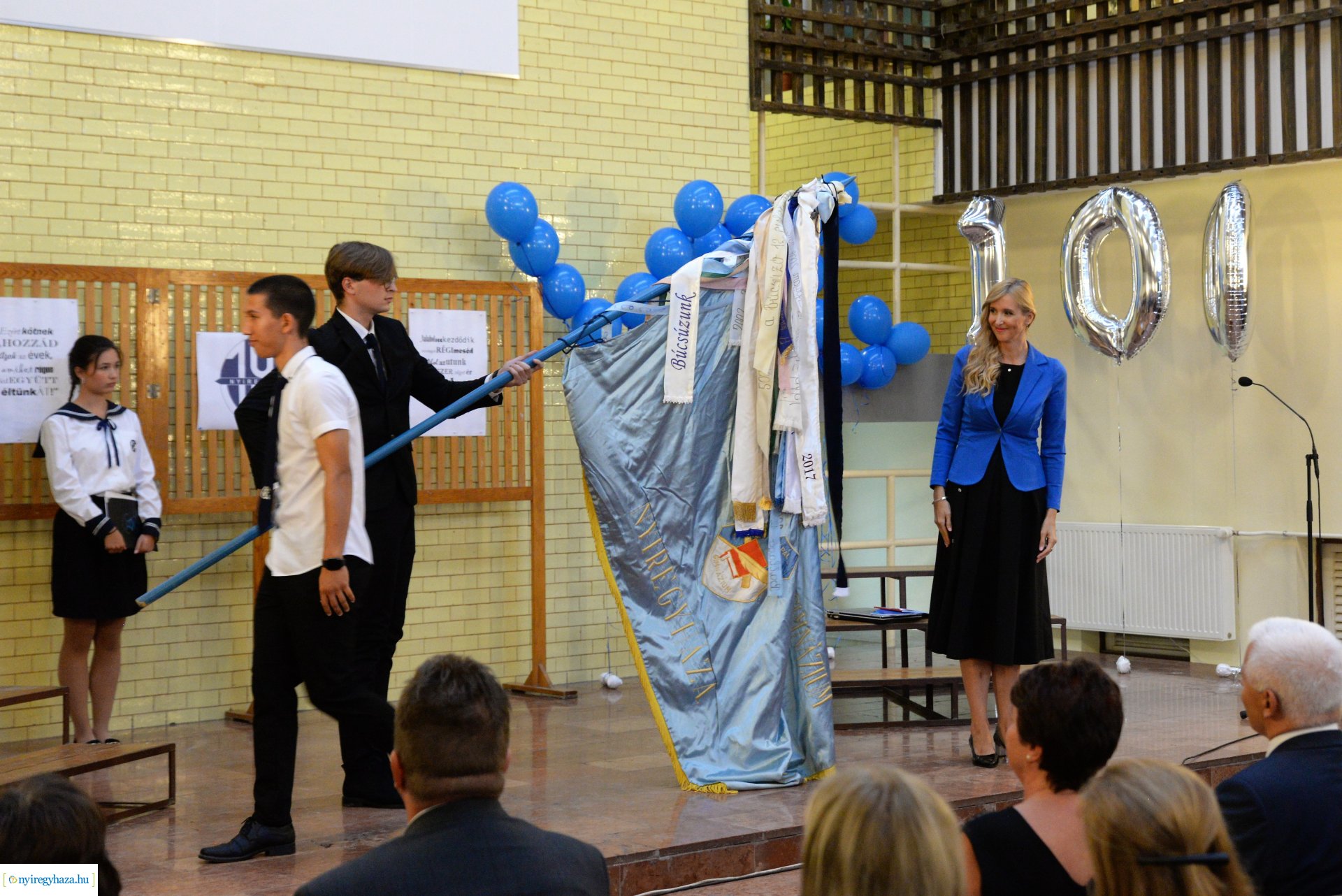 Tanévnyitó ünnepség a 100 éves Vasvári Pál Gimnáziumban