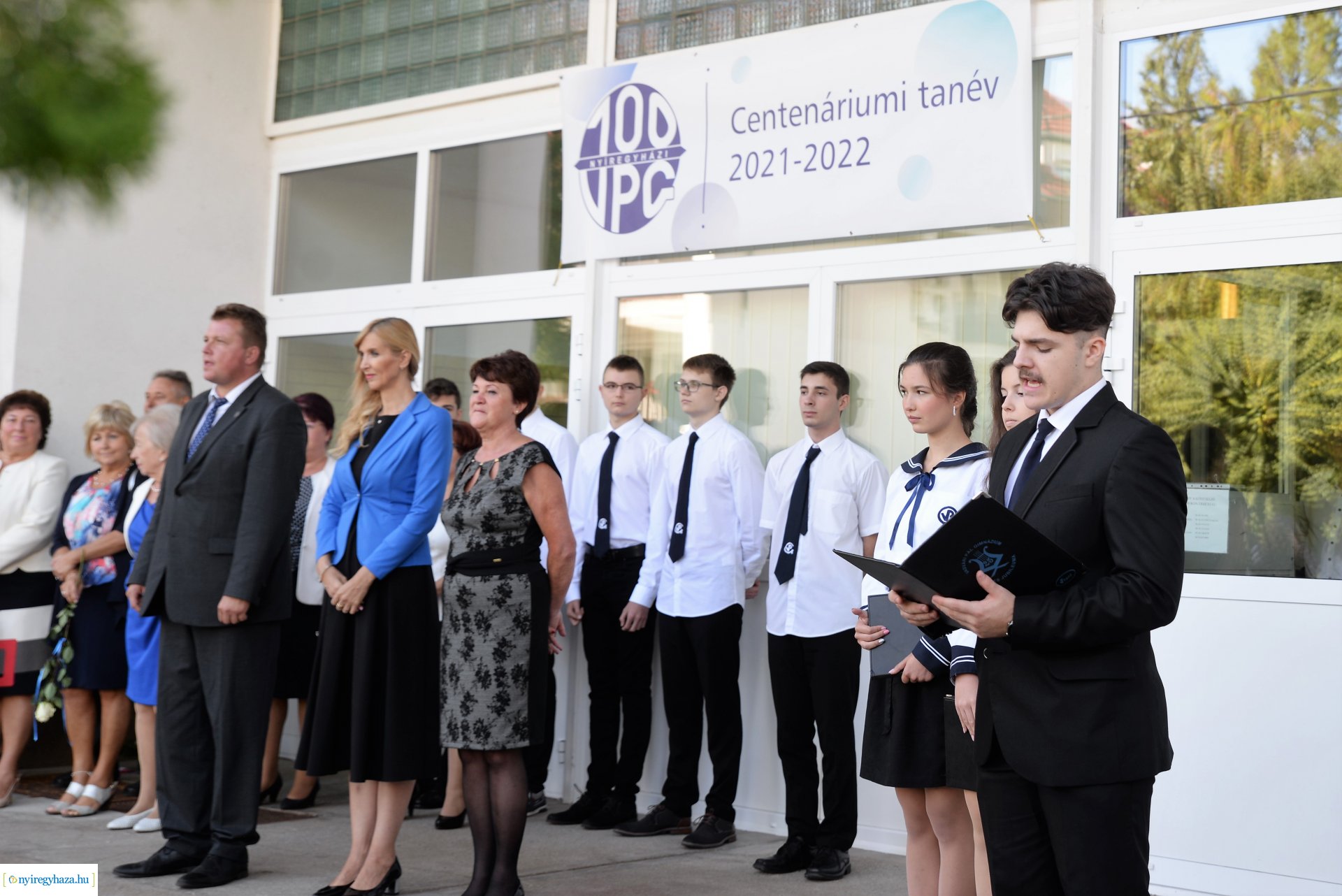 Tanévnyitó ünnepség a 100 éves Vasvári Pál Gimnáziumban