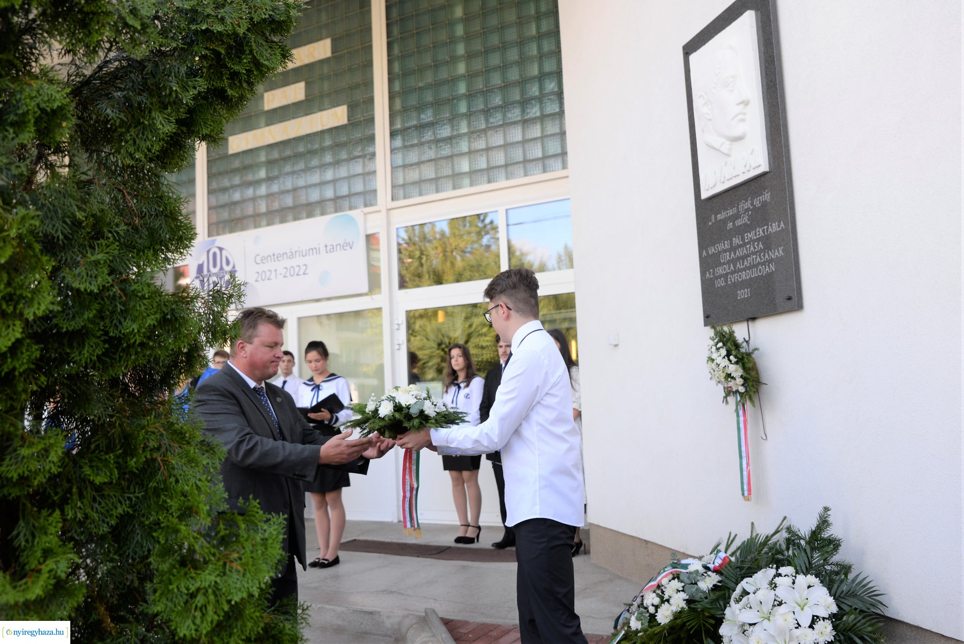 Tanévnyitó ünnepség a 100 éves Vasvári Pál Gimnáziumban