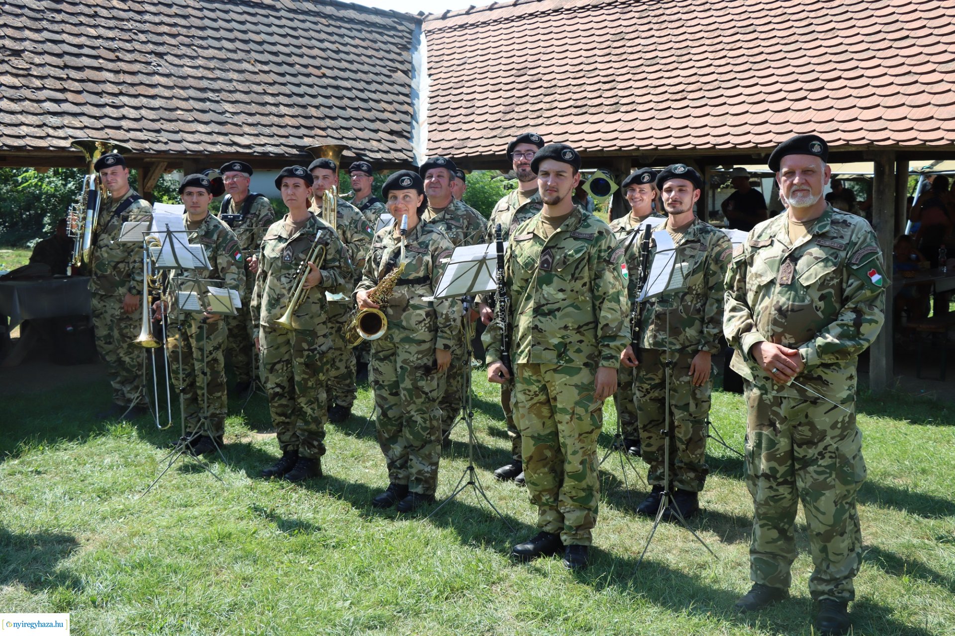 Tartalékos katonák a nyíregyházi Huszártalálkozón