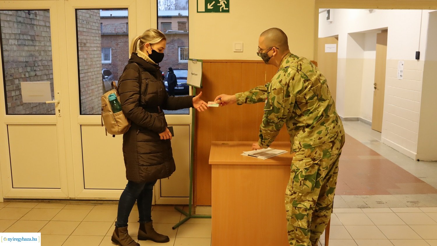 Tartalékos katonák vonultak be a Damjanich laktanyába