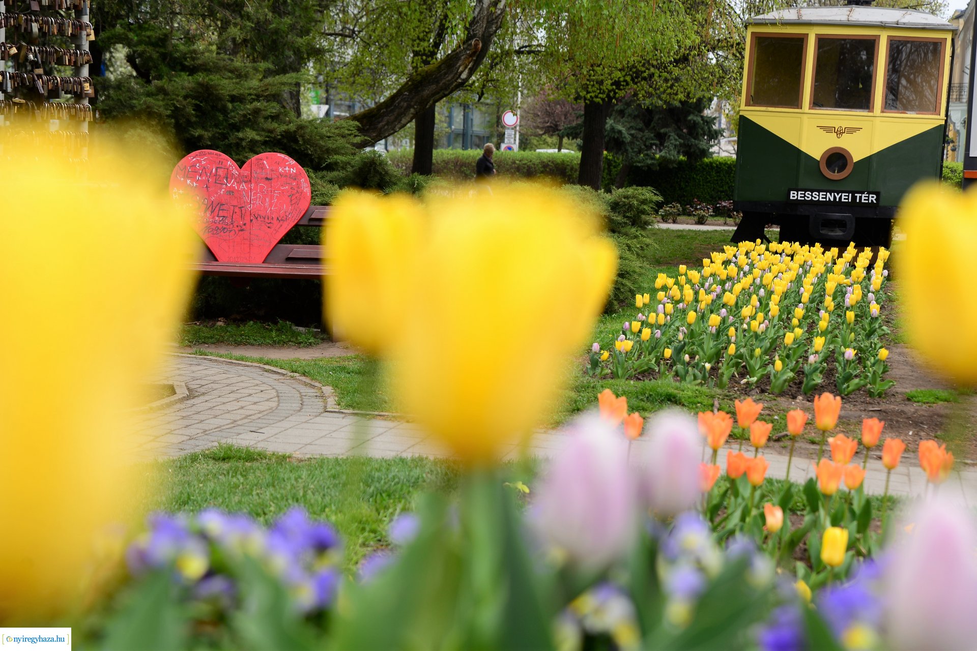 Tavasz a belvárosban