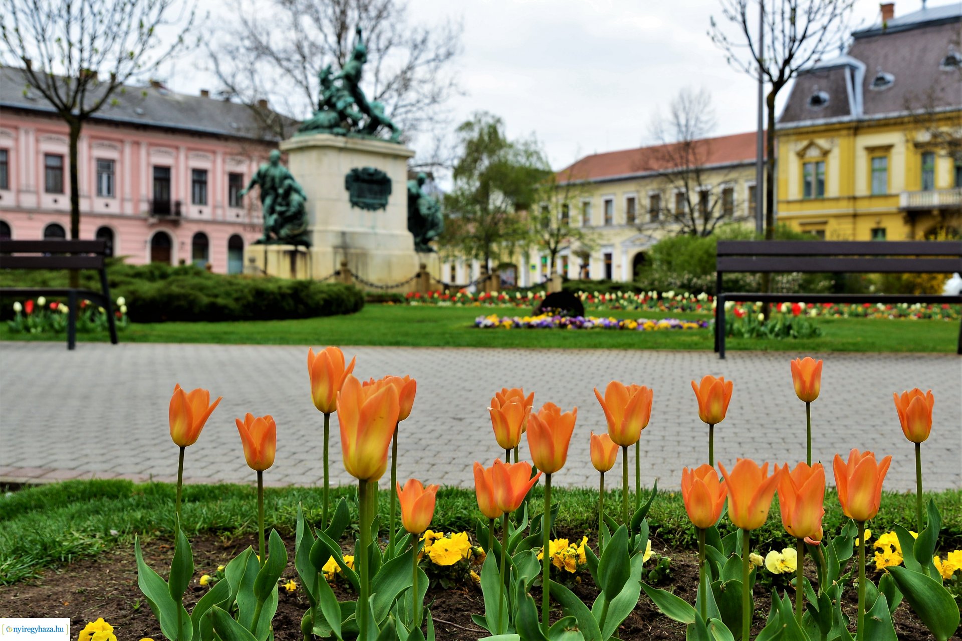 Tavasz a belvárosban