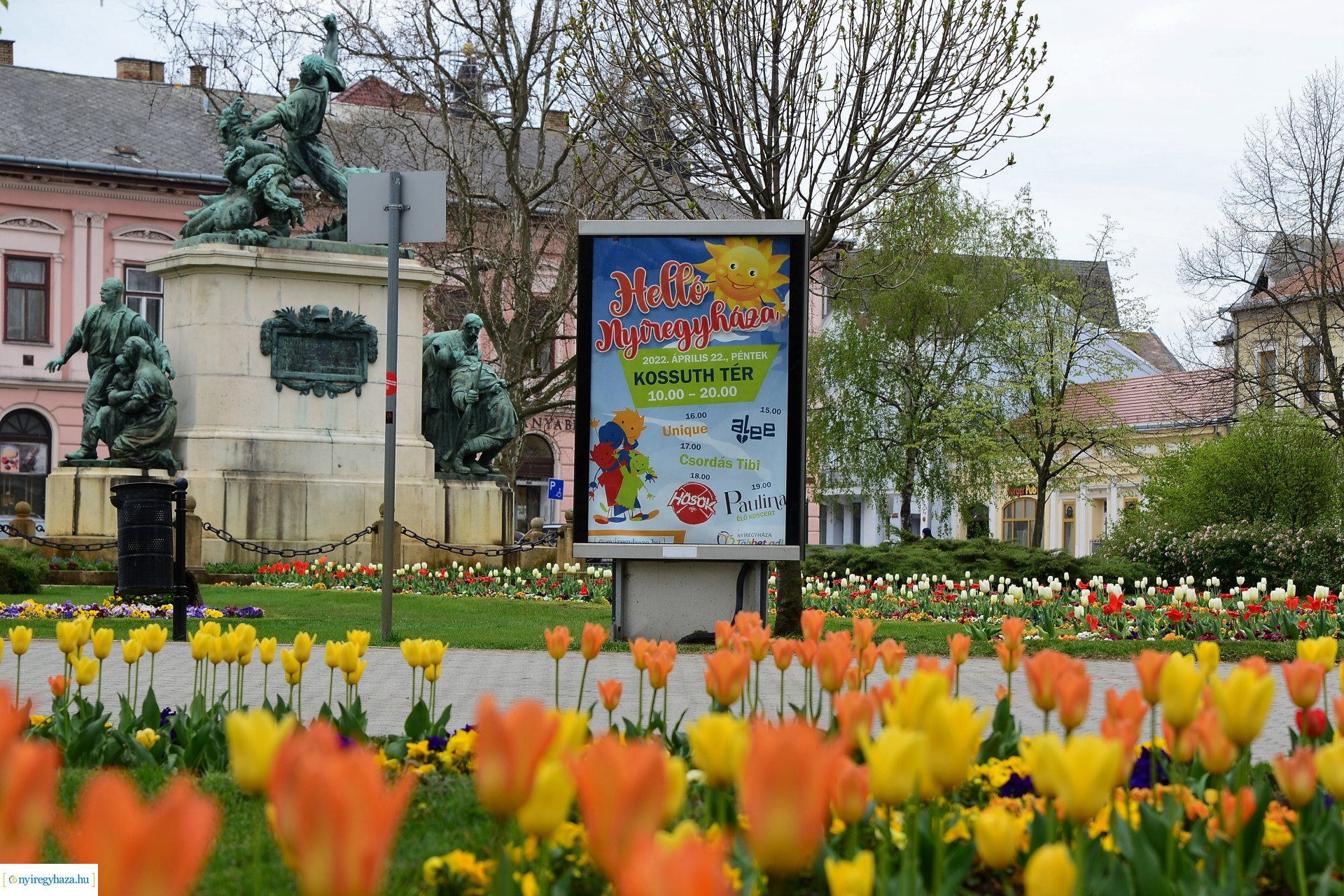 Tavasz a belvárosban