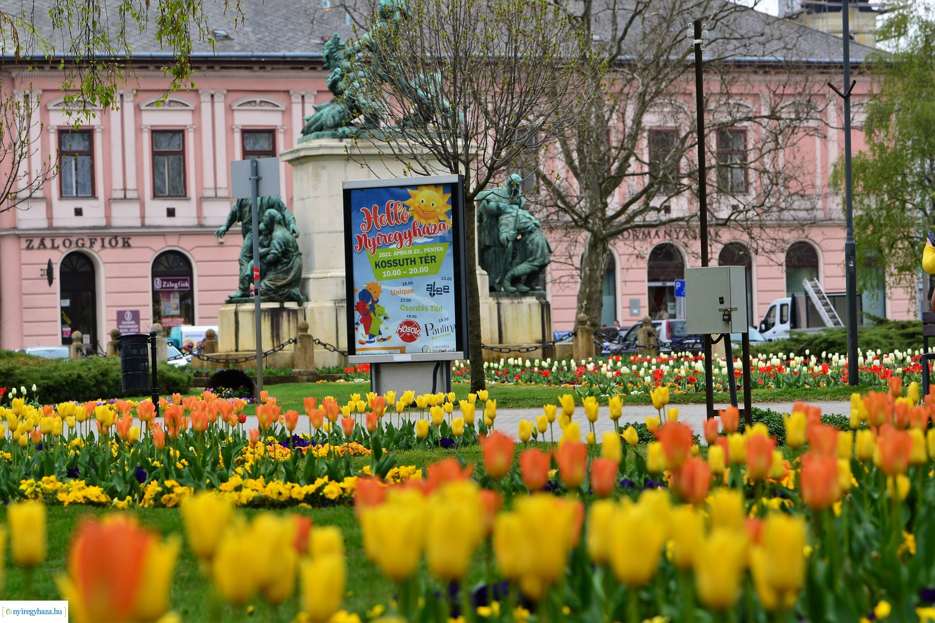 Tavasz a belvárosban
