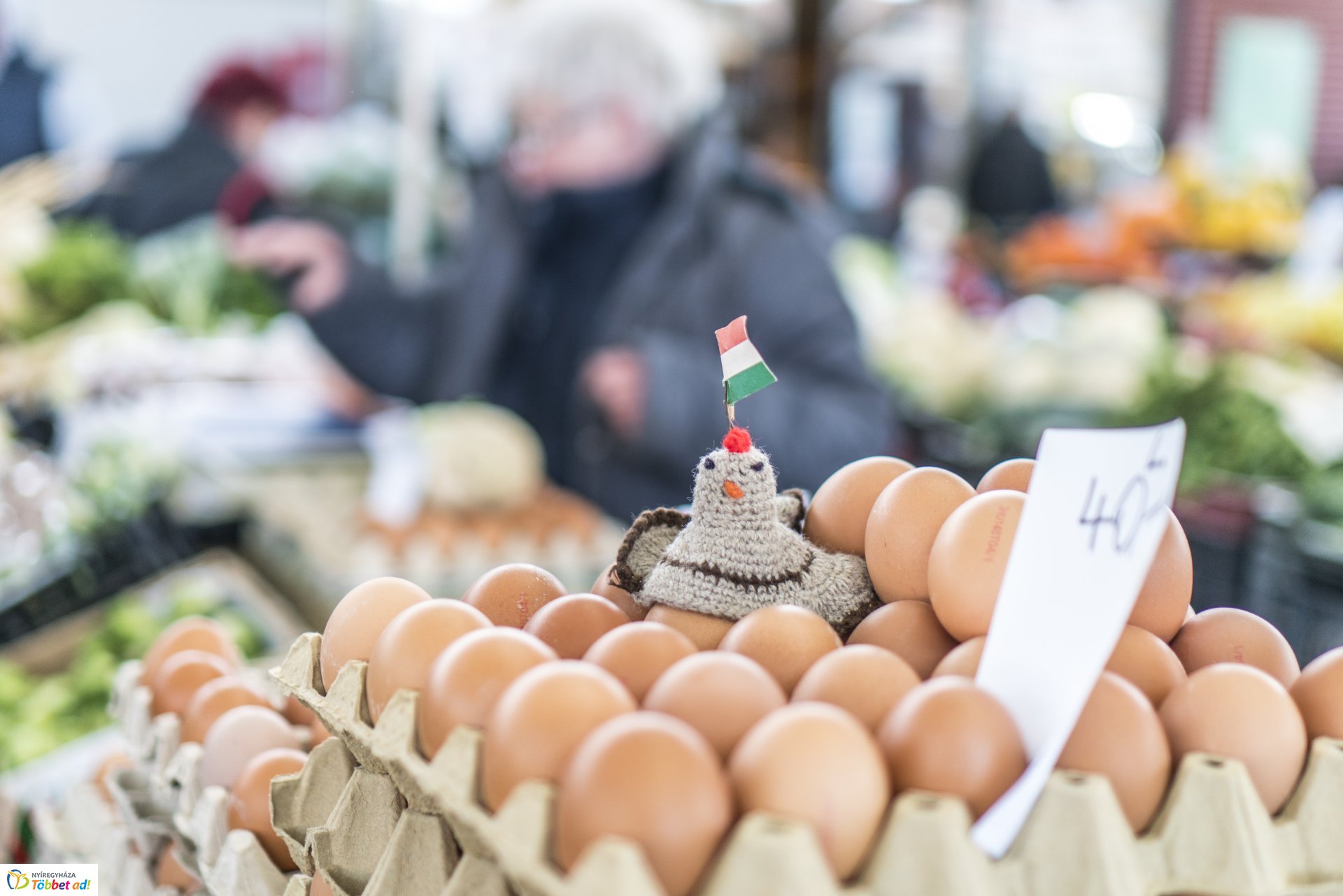 Tavaszi pillanatok a Búza téri piaccsarnokban