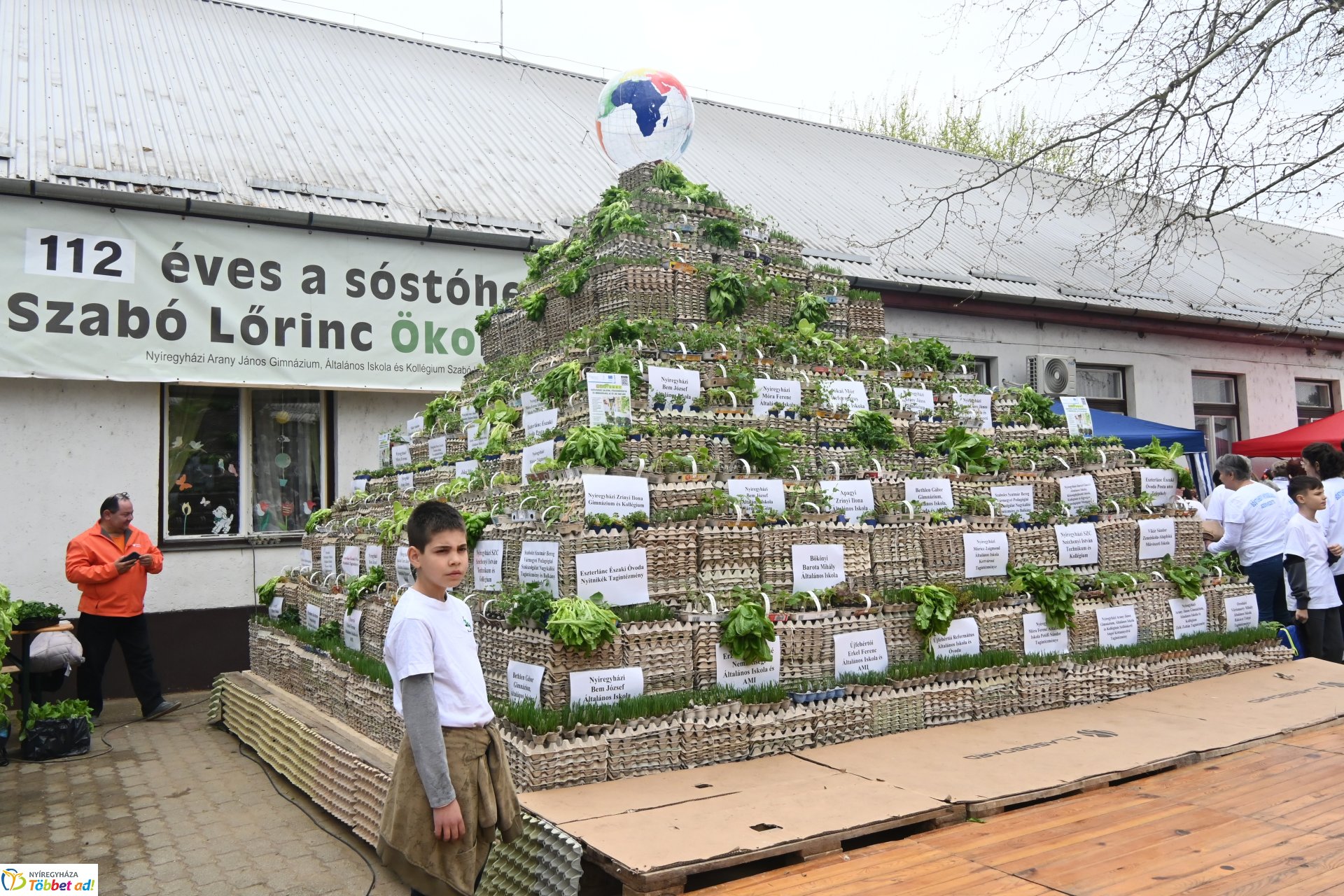 Tavaszi Zsibongó-Ökovásar és Zöld Piramis díjátadó a Szabó Lőrinc Tagintézményben