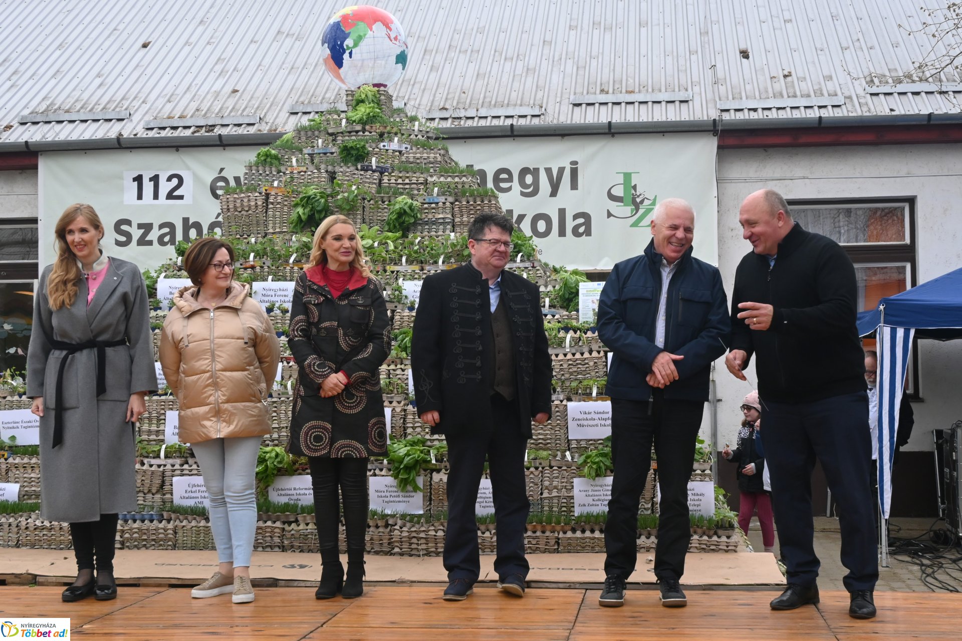Tavaszi Zsibongó-Ökovásar és Zöld Piramis díjátadó a Szabó Lőrinc Tagintézményben