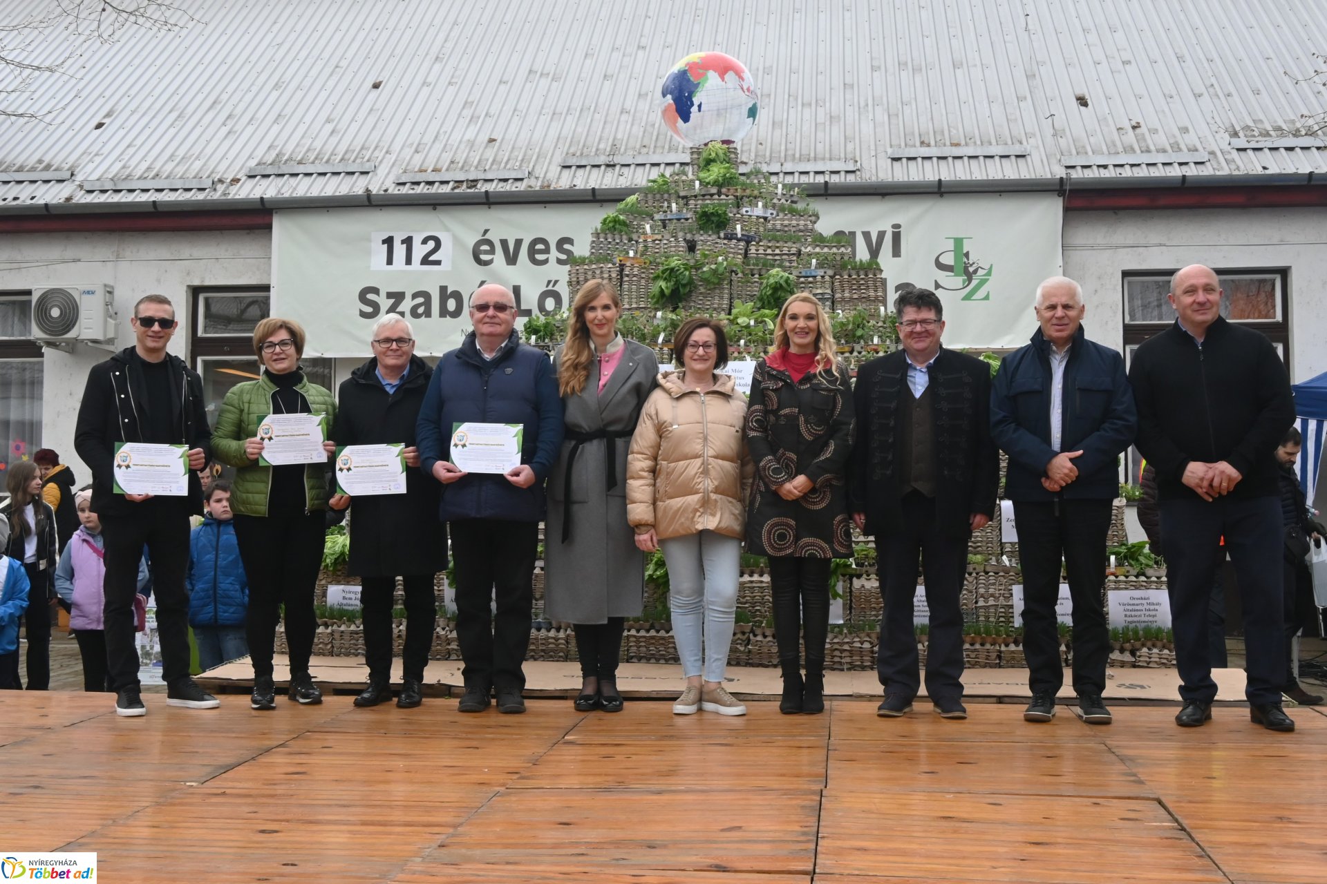 Tavaszi Zsibongó-Ökovásar és Zöld Piramis díjátadó a Szabó Lőrinc Tagintézményben