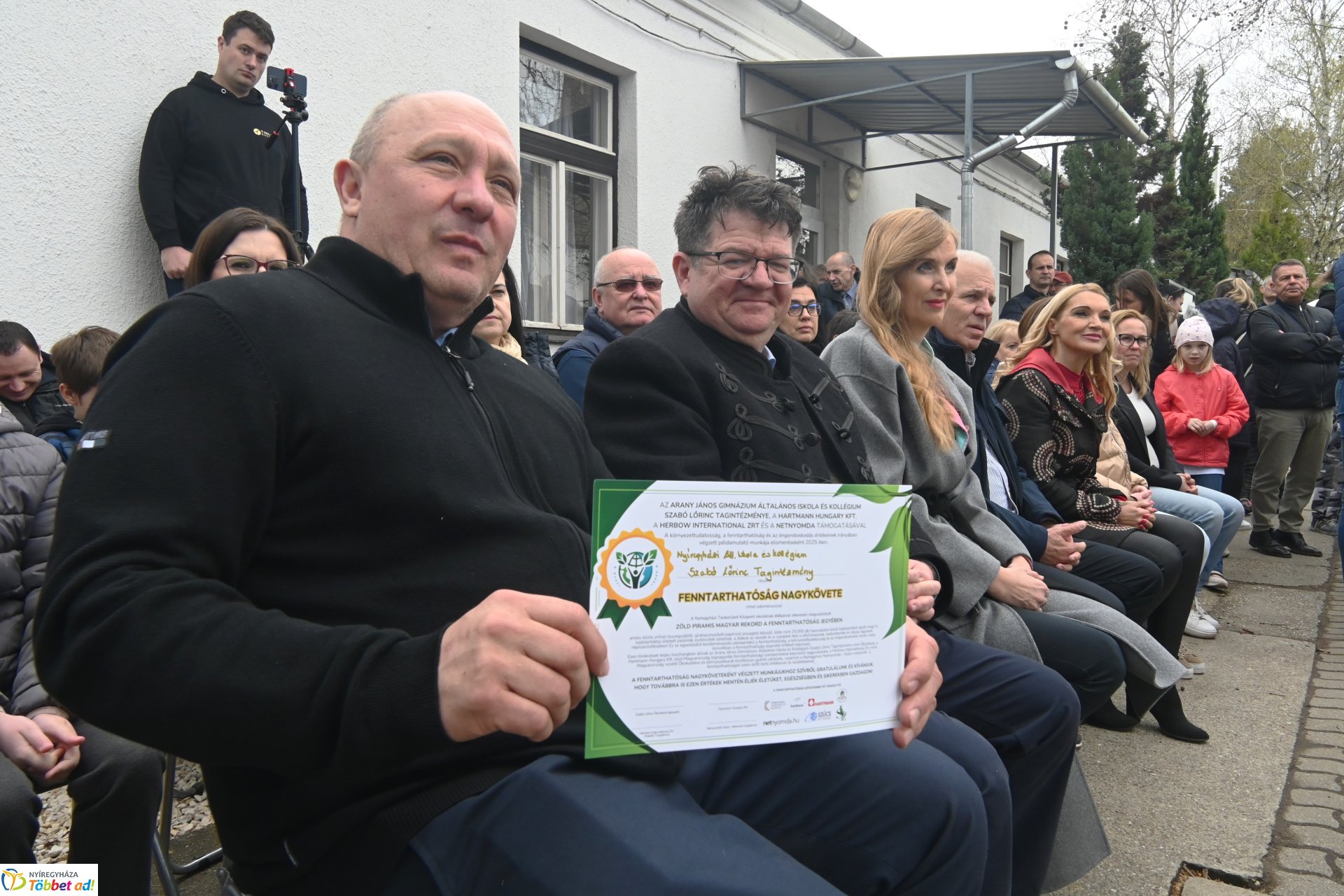 Tavaszi Zsibongó-Ökovásar és Zöld Piramis díjátadó a Szabó Lőrinc Tagintézményben