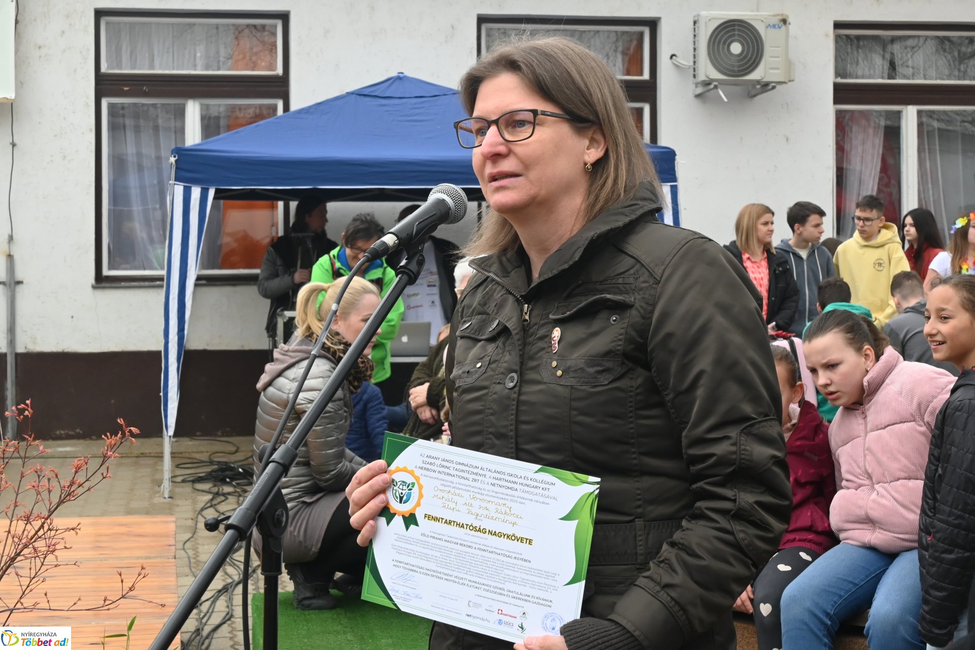 Tavaszi Zsibongó-Ökovásar és Zöld Piramis díjátadó a Szabó Lőrinc Tagintézményben