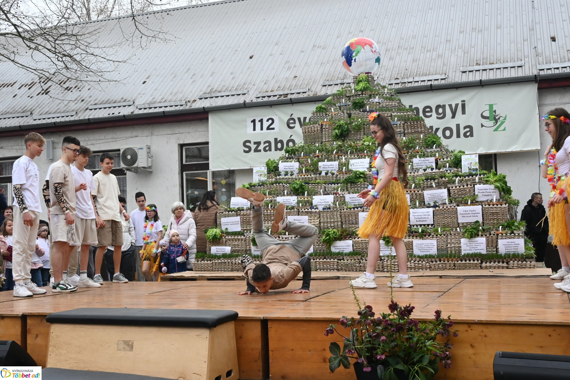 Tavaszi Zsibongó-Ökovásar és Zöld Piramis díjátadó a Szabó Lőrinc Tagintézményben