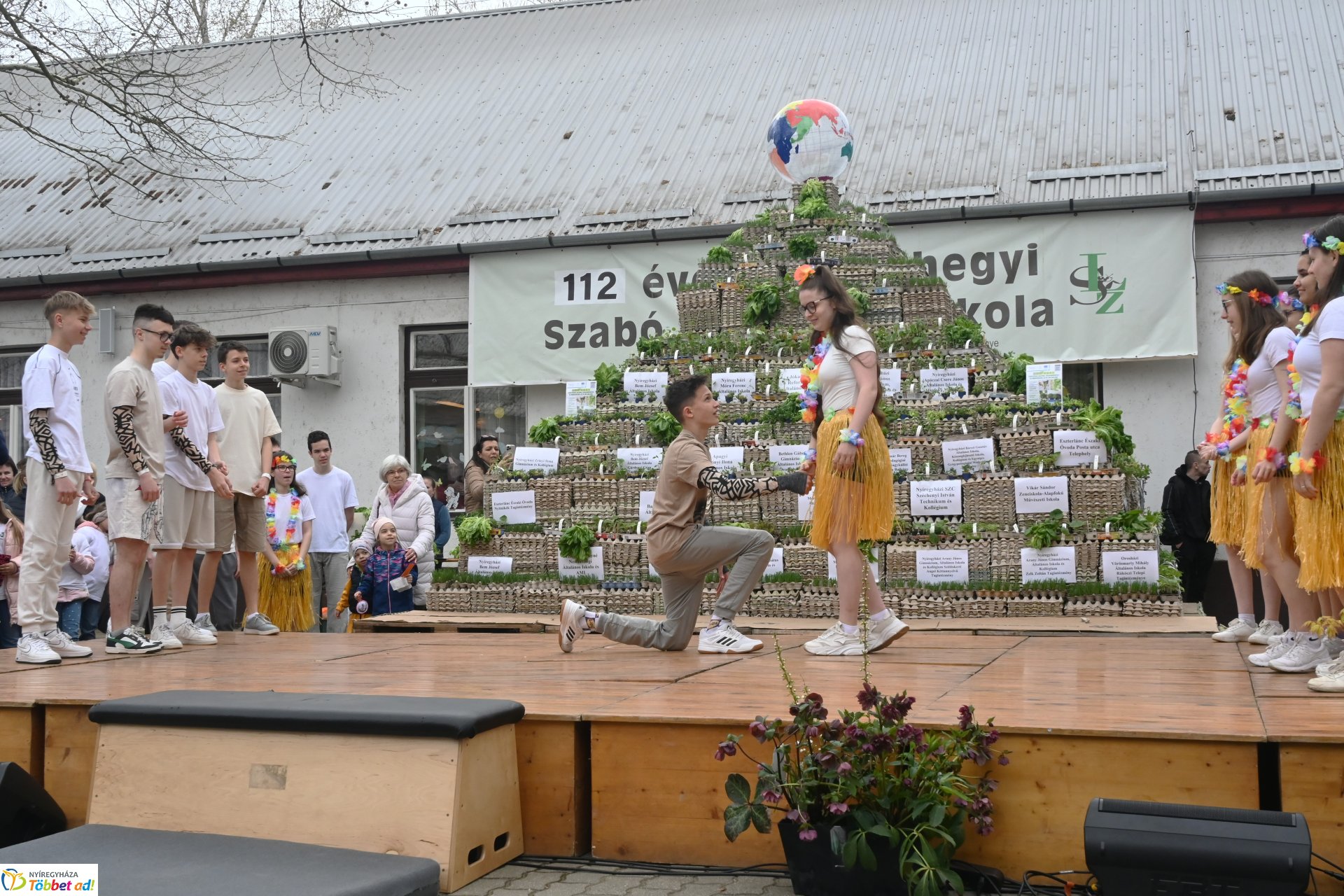 Tavaszi Zsibongó-Ökovásar és Zöld Piramis díjátadó a Szabó Lőrinc Tagintézményben