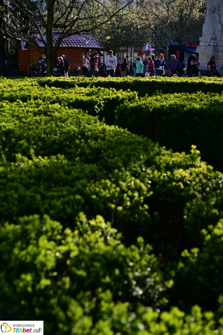 Tavaszi zsongás a belvárosban - 2025