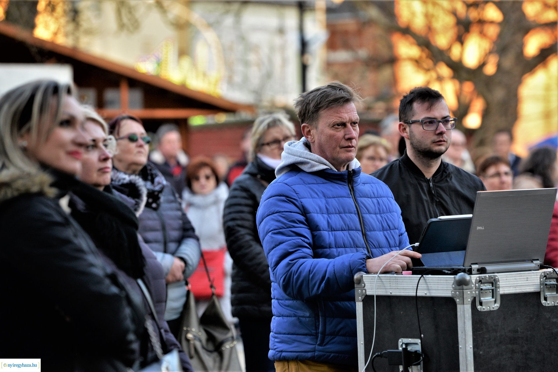 Tavaszi zsongás - Varga Miklós fellépése Nyíregyháza belvárosában
