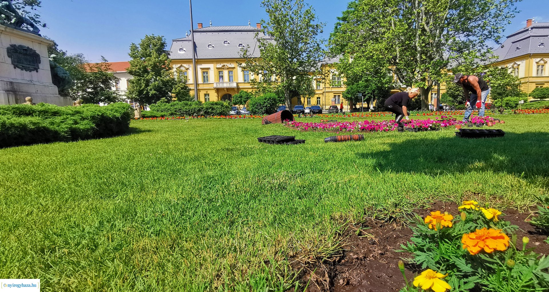 Tegyen Ön is egy sétát a gyönyörű, virágos Nyíregyházán!