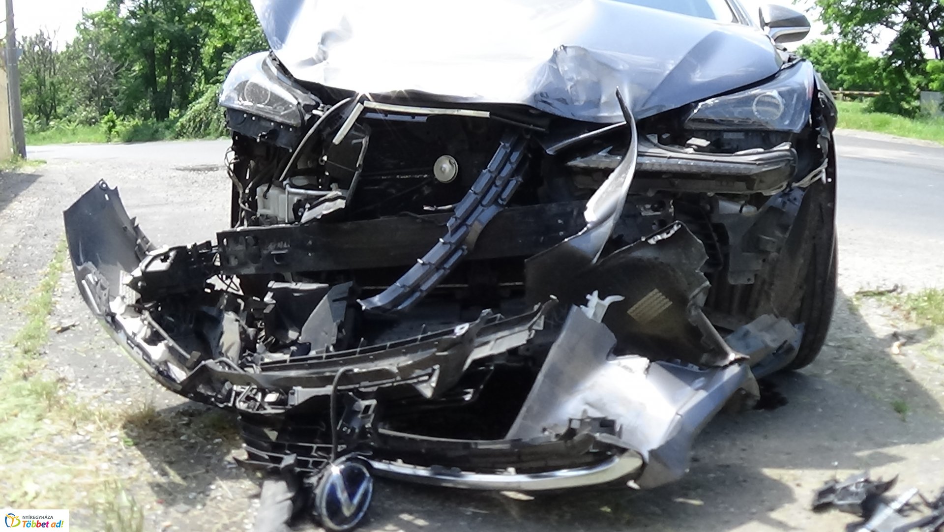 Teherautó és terepjáró ütközött a Simai úton