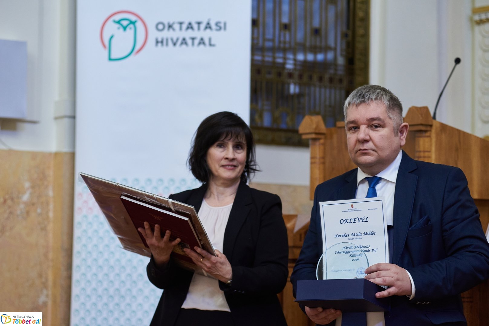 Tehetséggondozásban kiemelkedő pedagógusok és tanítványaik díjazása 2026