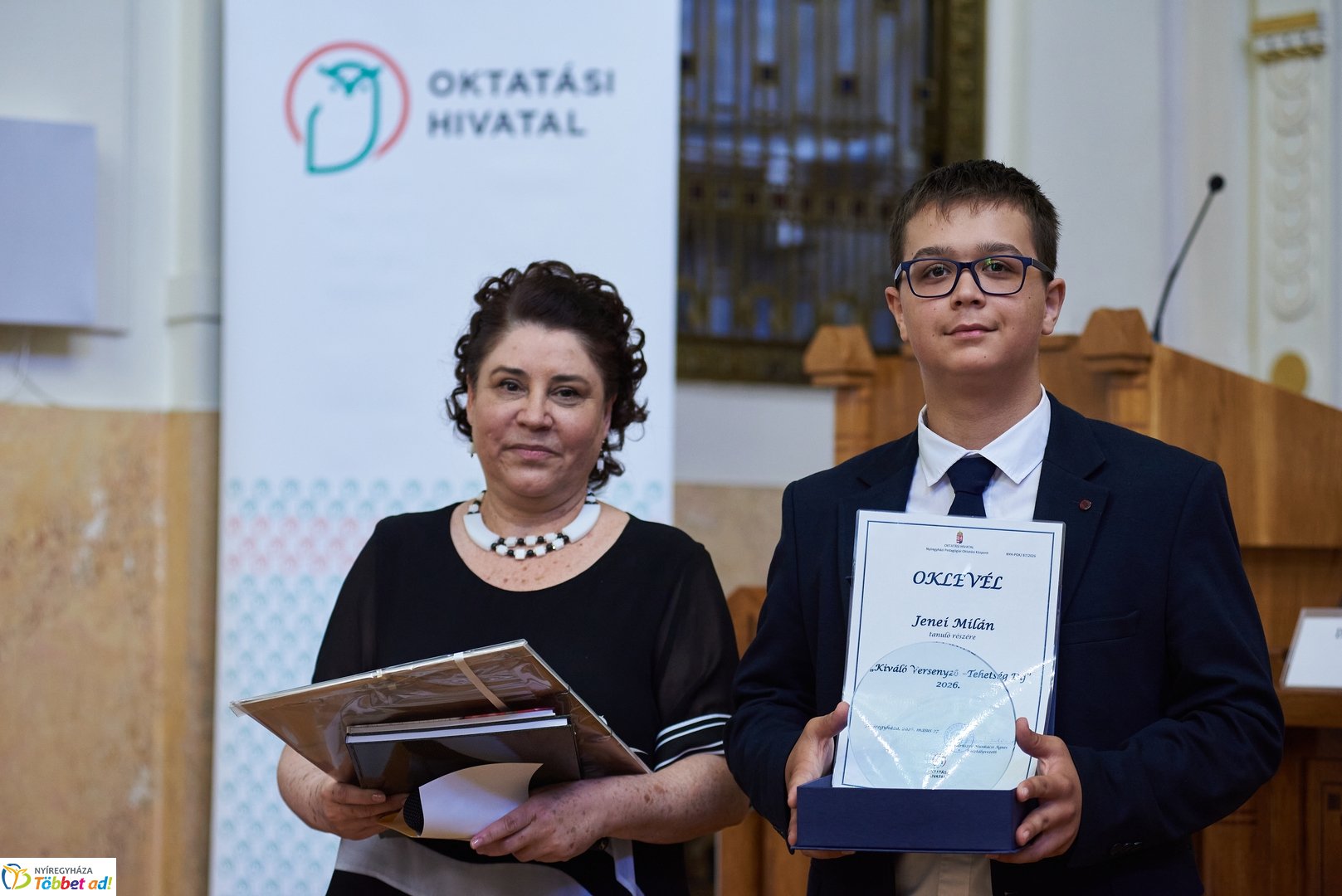 Tehetséggondozásban kiemelkedő pedagógusok és tanítványaik díjazása 2026