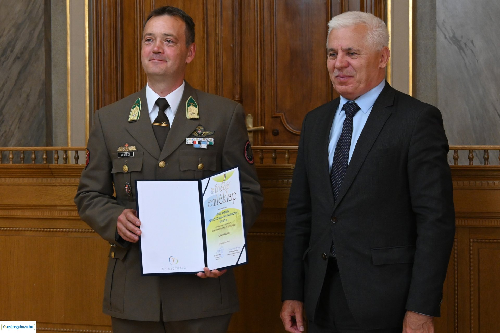 Települési Értéktár - emléklapok átadása 2024