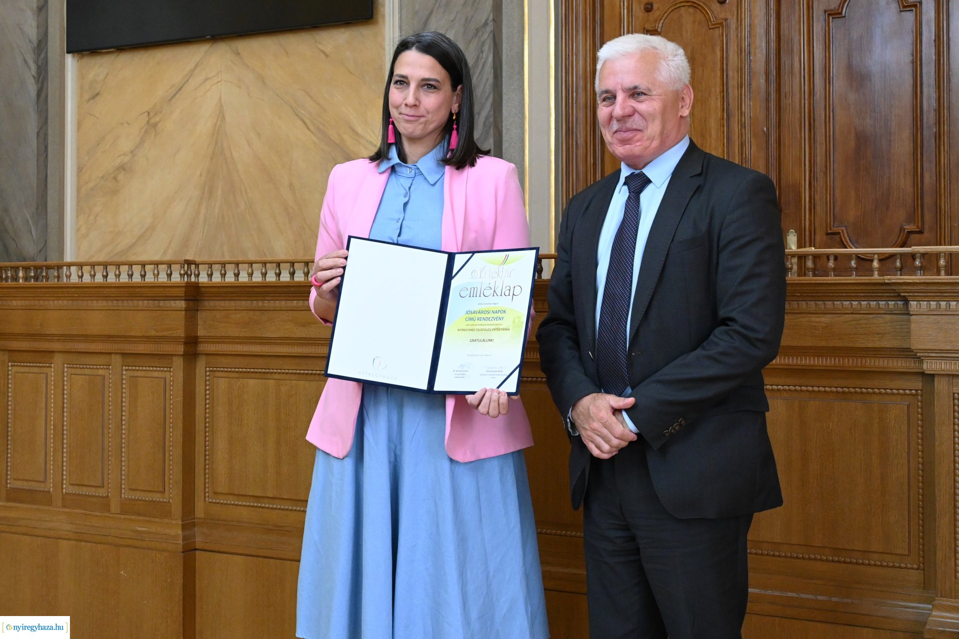 Települési Értéktár - emléklapok átadása 2024