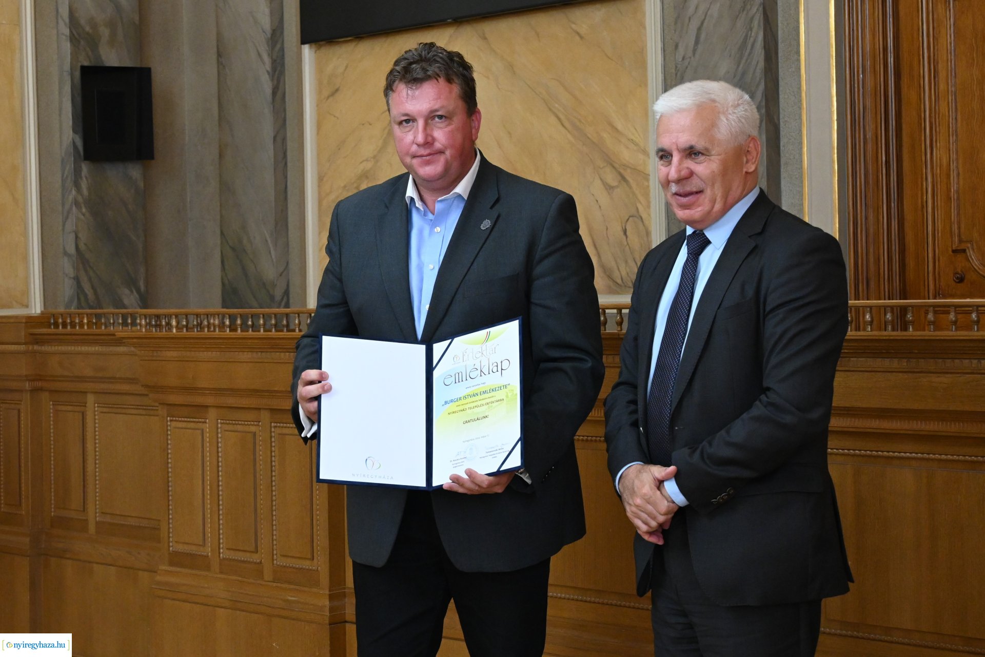 Települési Értéktár - emléklapok átadása 2024