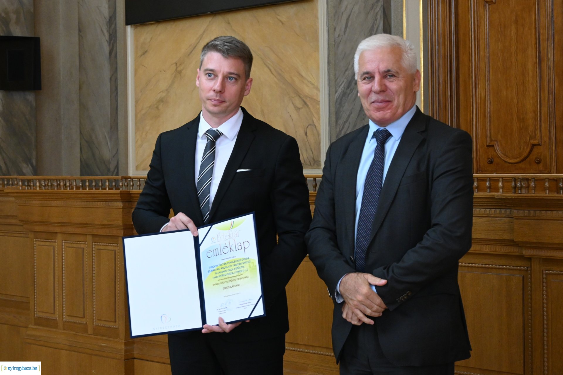 Települési Értéktár - emléklapok átadása 2024