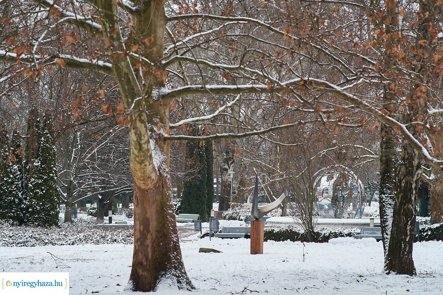 Téli csendélet az egyetemen 20210114