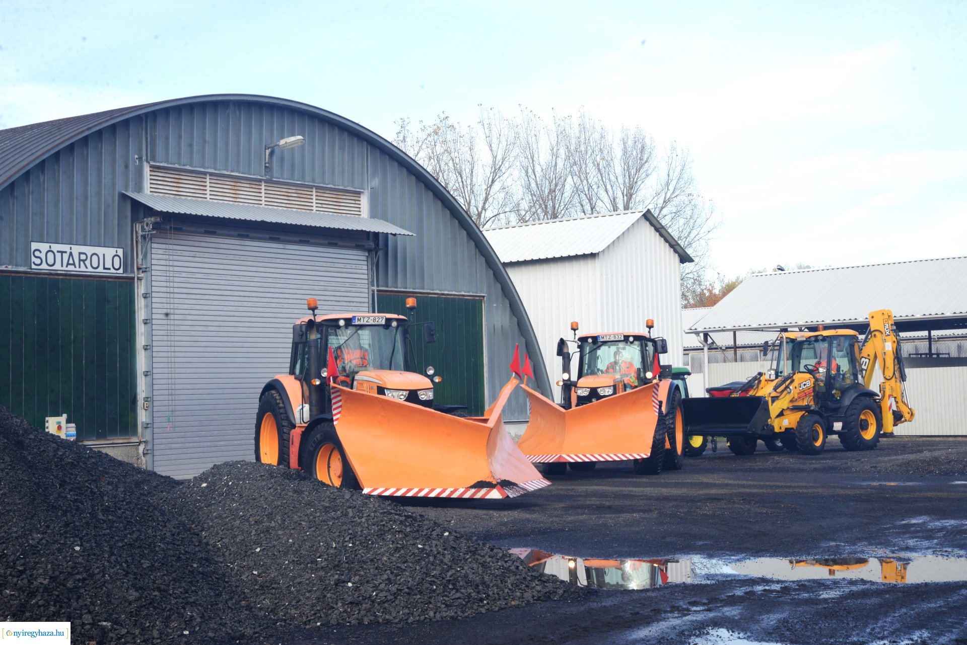 Téli gépszemle a Közútnál