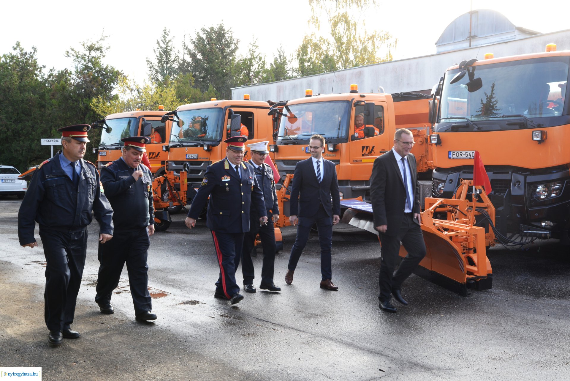 Téli gépszemle a Közútnál