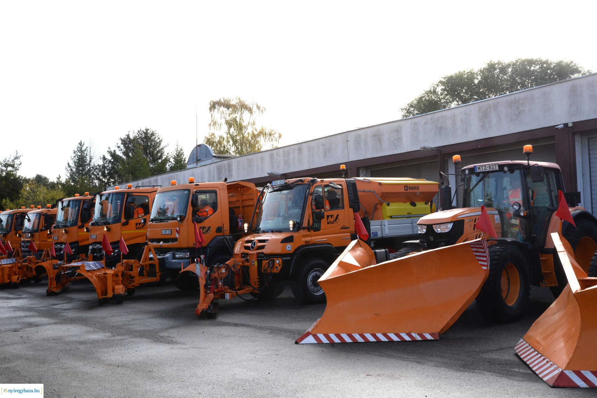 Téli gépszemle a Közútnál