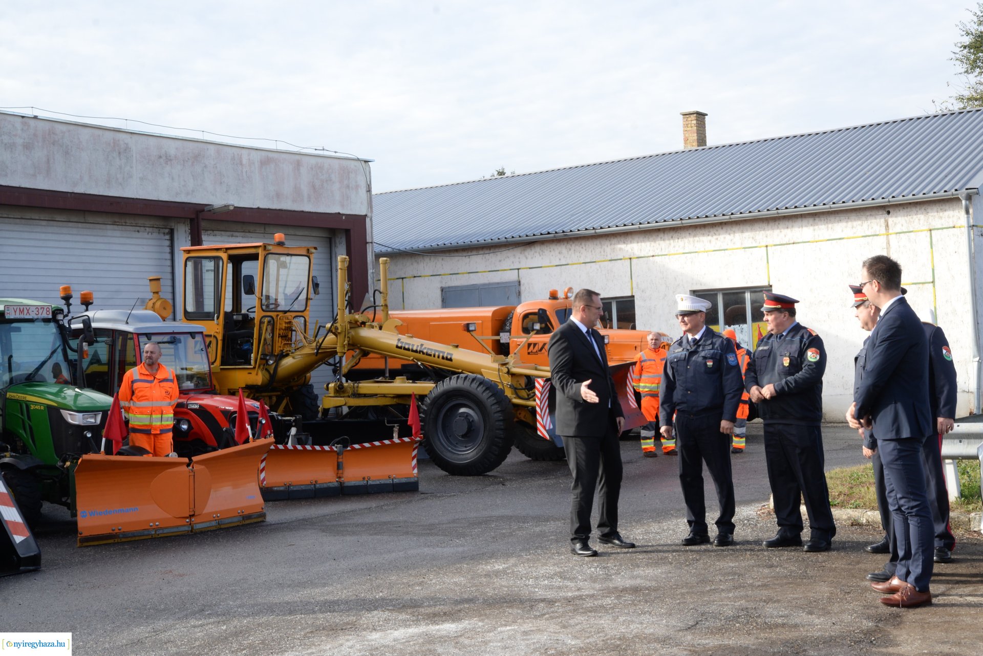 Téli gépszemle a Közútnál