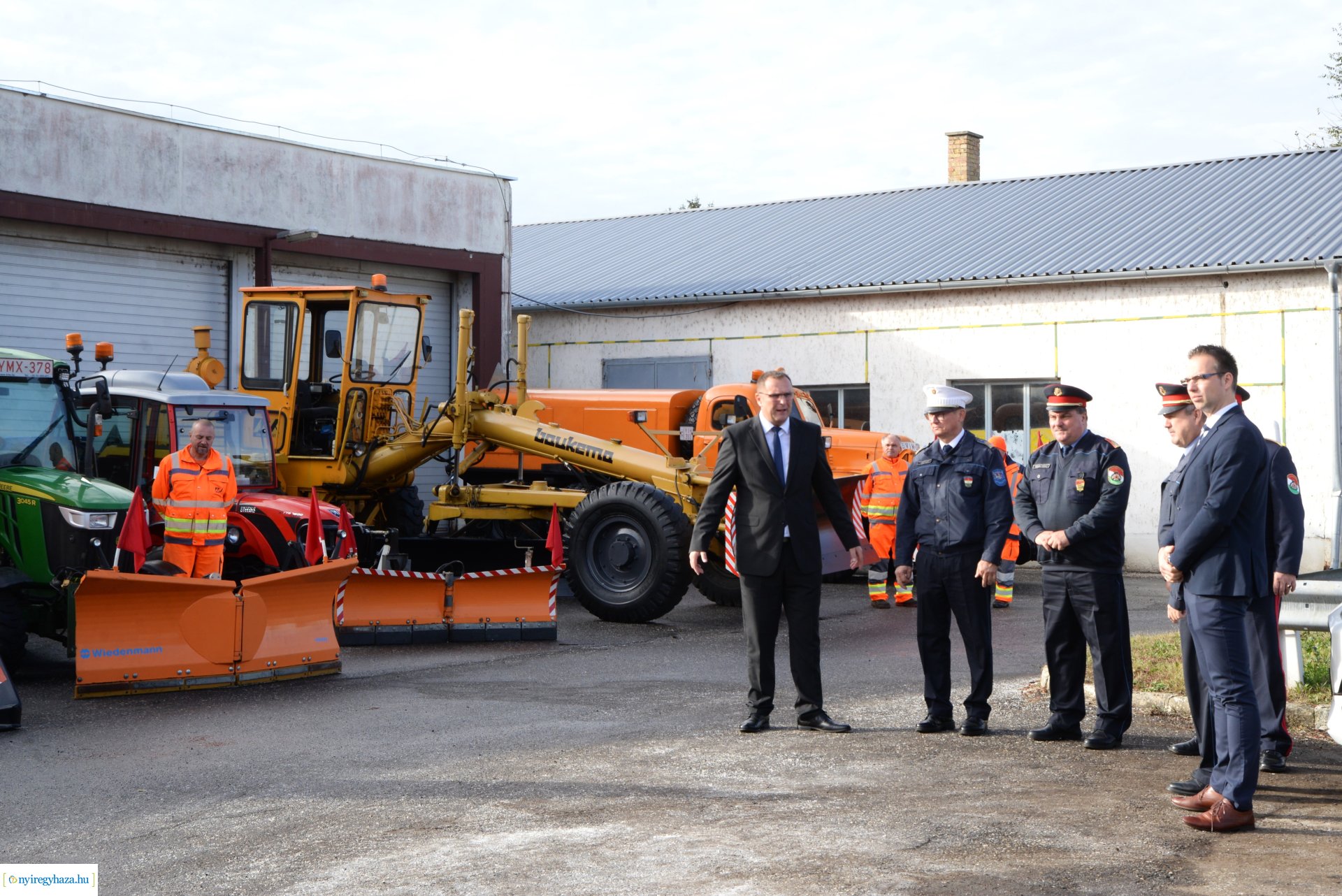 Téli gépszemle a Közútnál