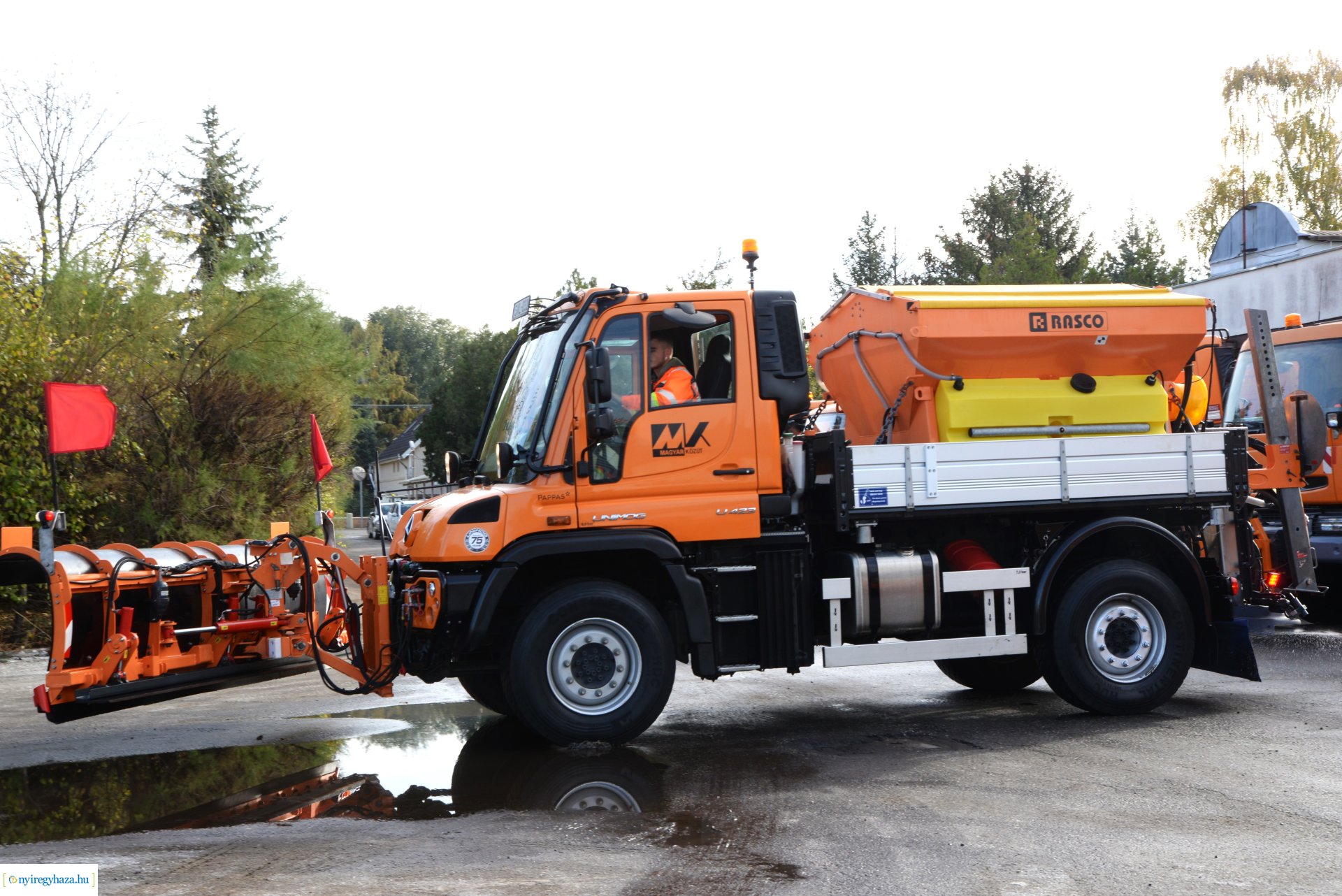 Téli gépszemle a Közútnál