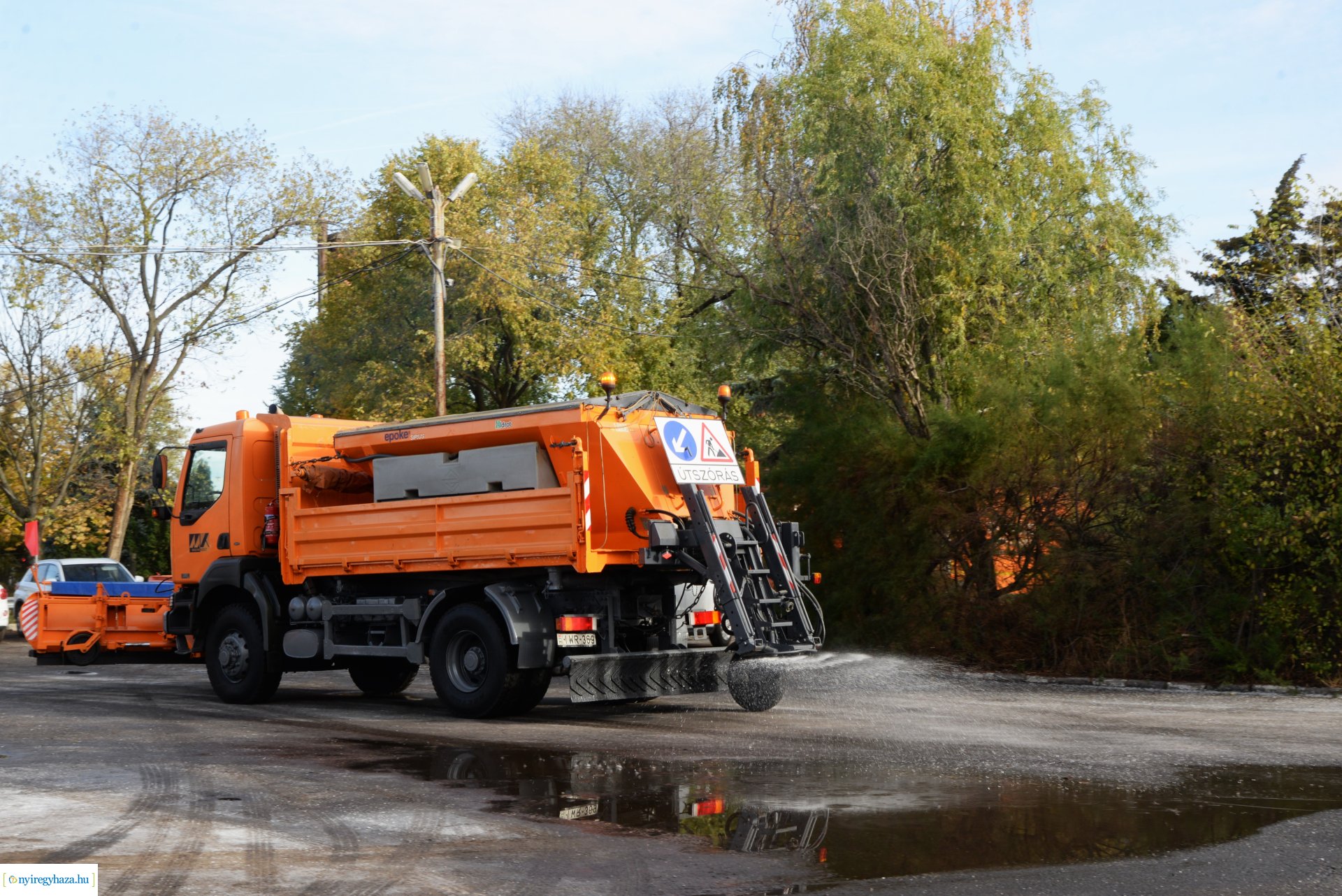 Téli gépszemle a Közútnál