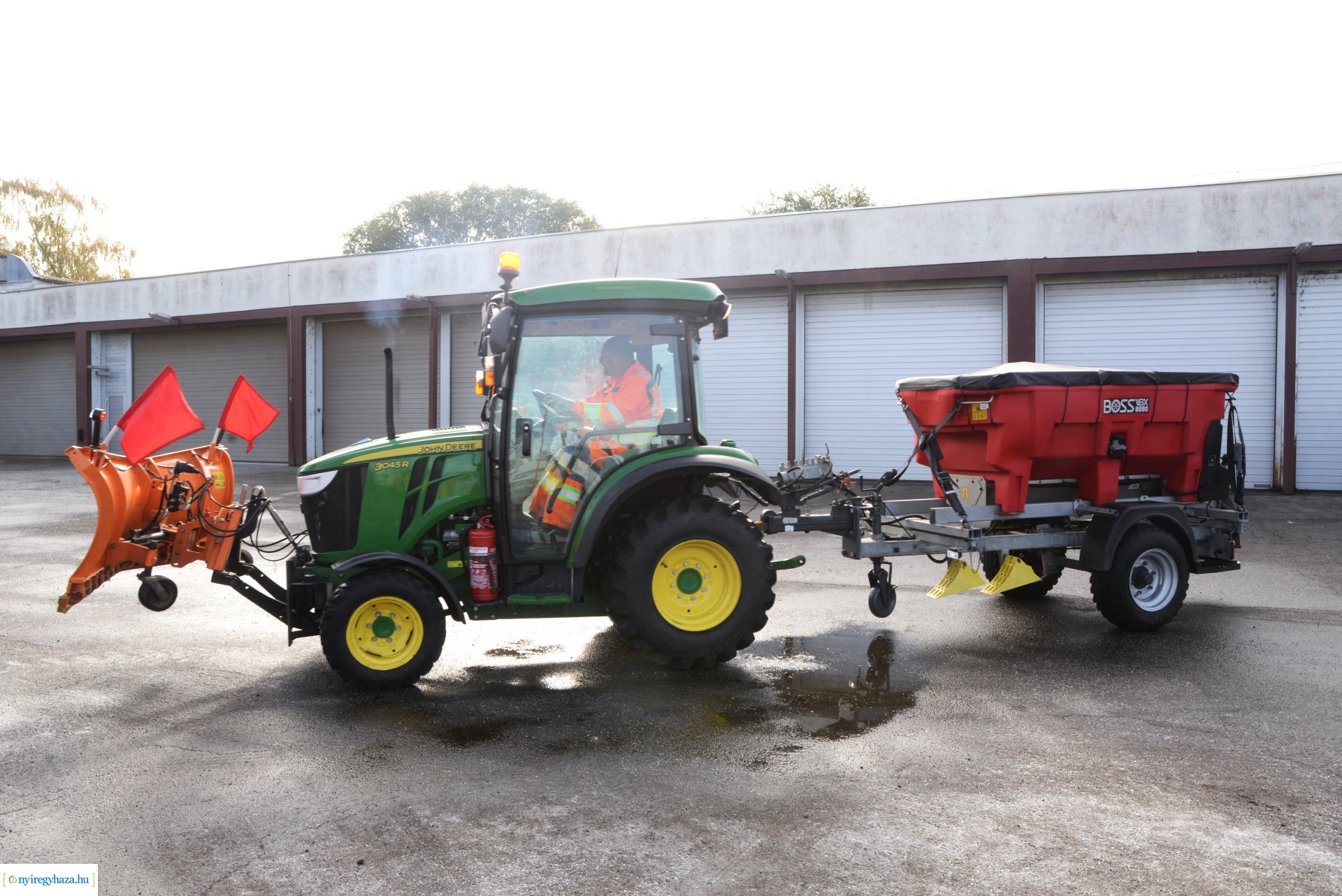 Téli gépszemle a Közútnál