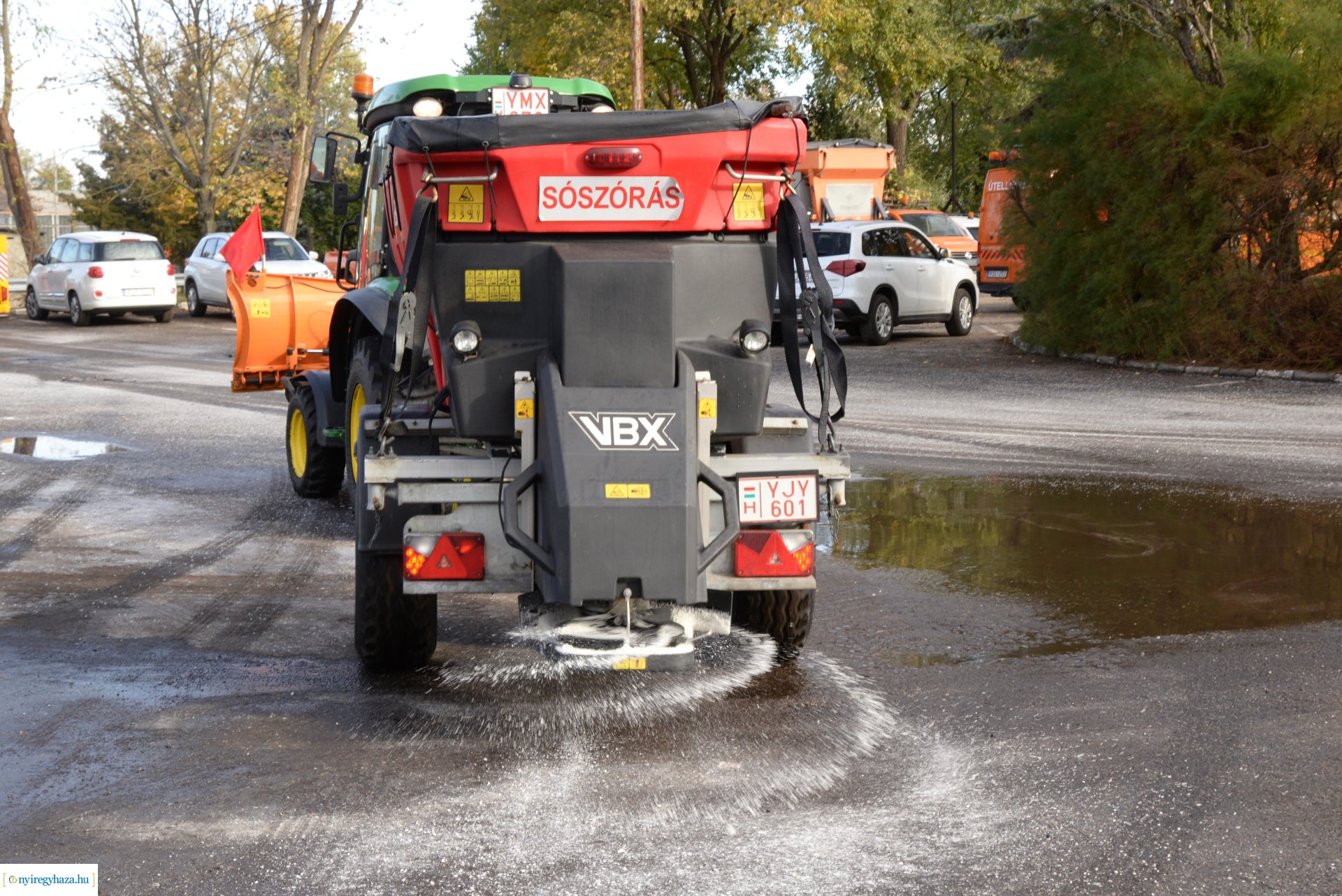 Téli gépszemle a Közútnál