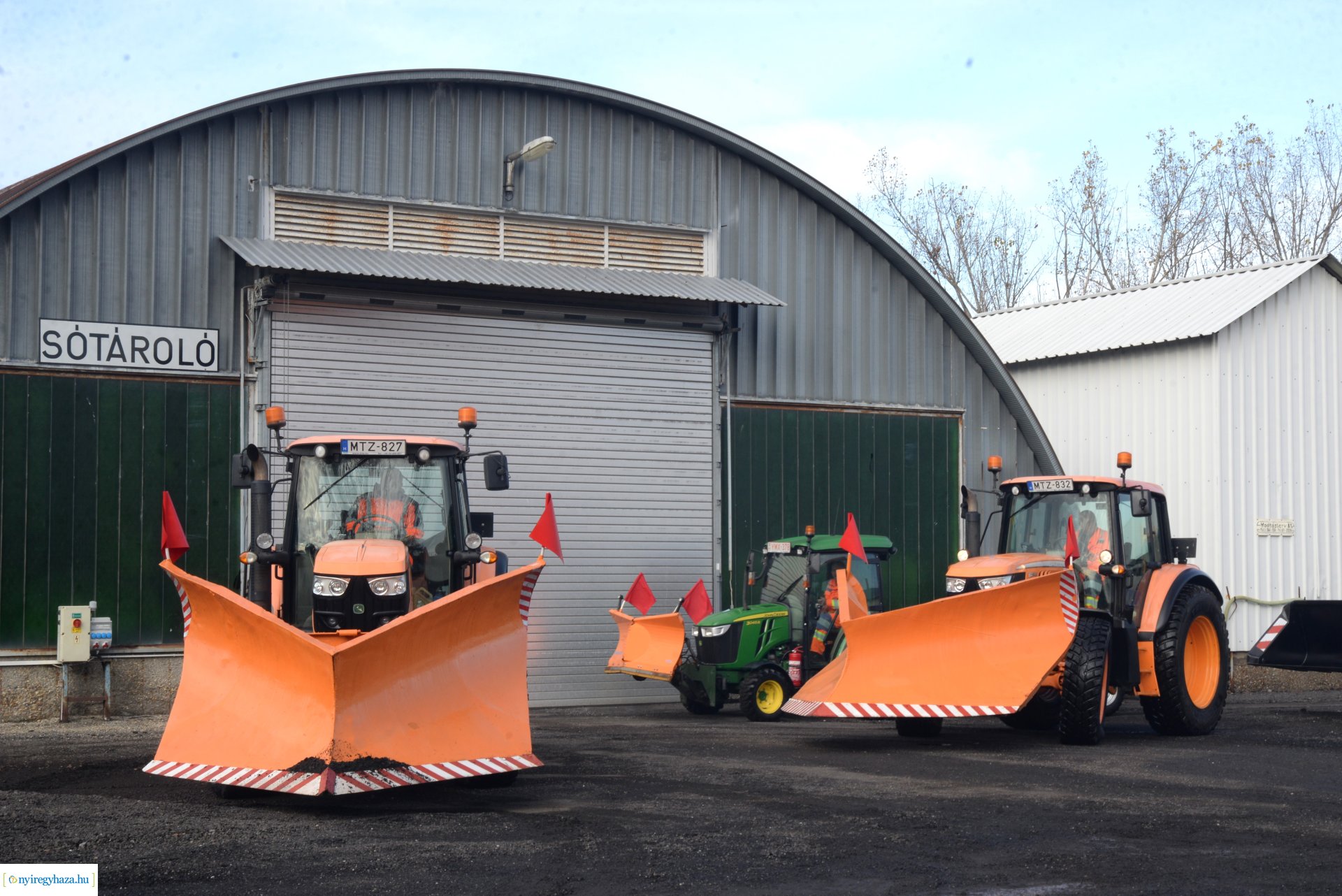 Téli gépszemle a Közútnál