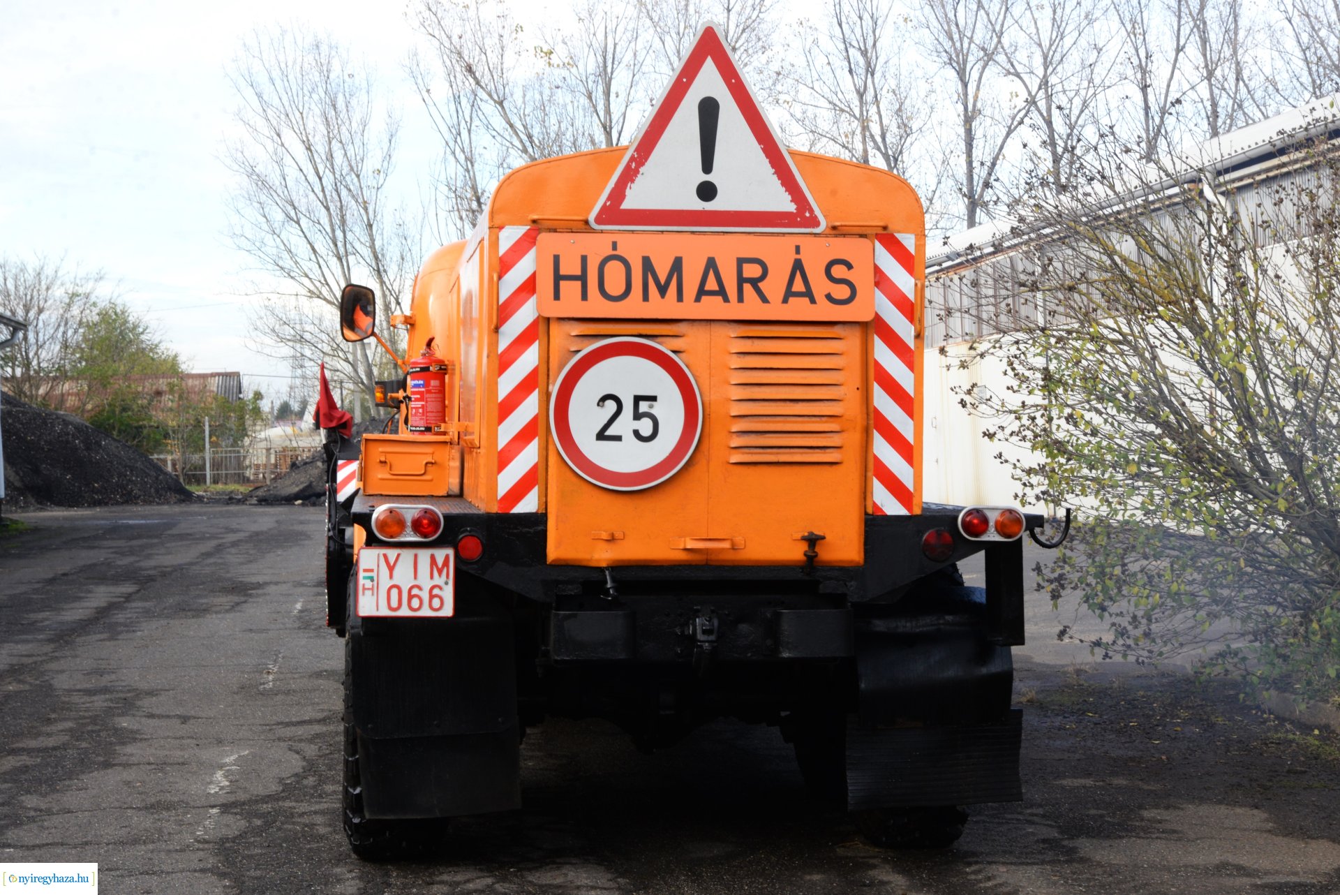 Téli gépszemle a Közútnál