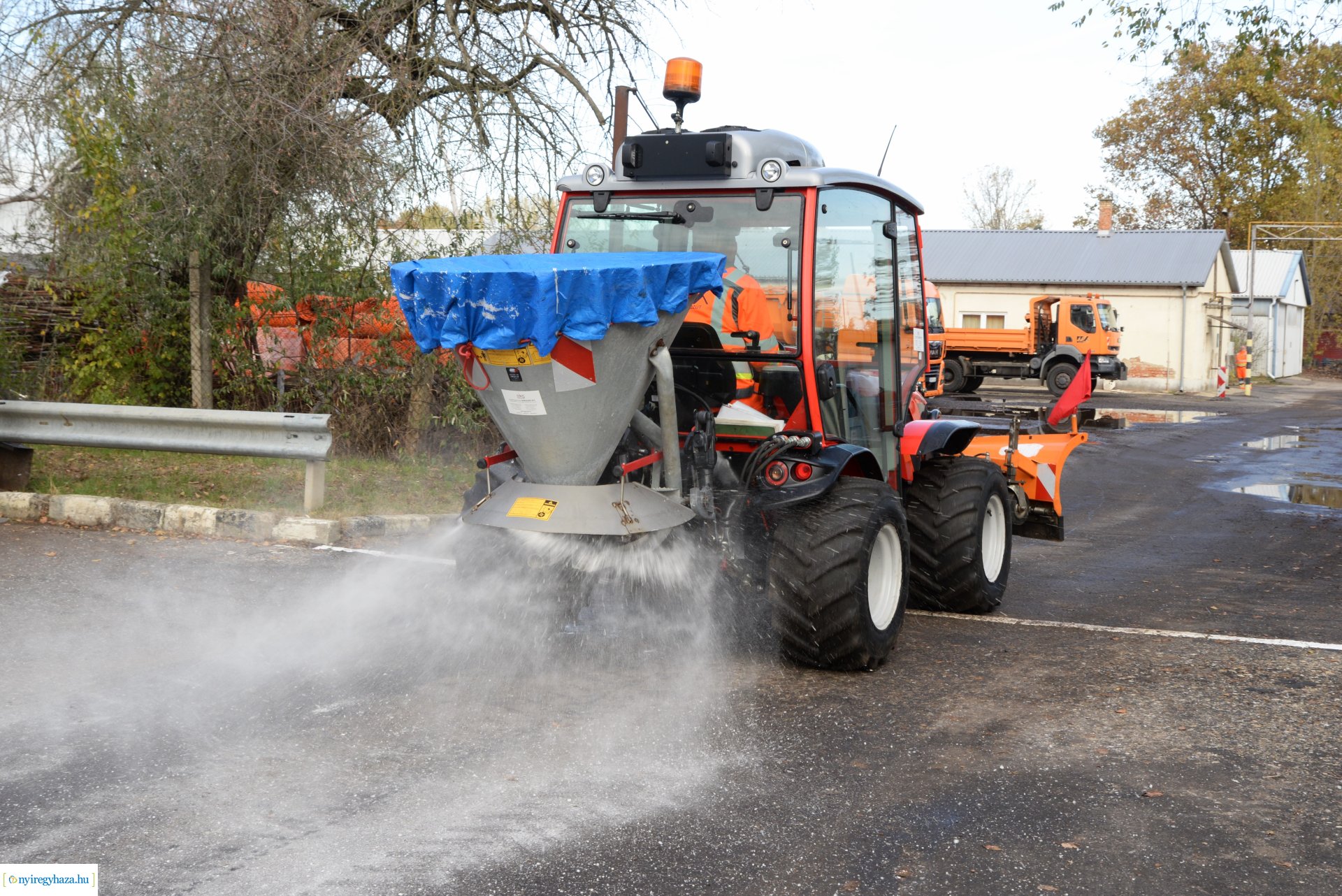Téli gépszemle a Közútnál