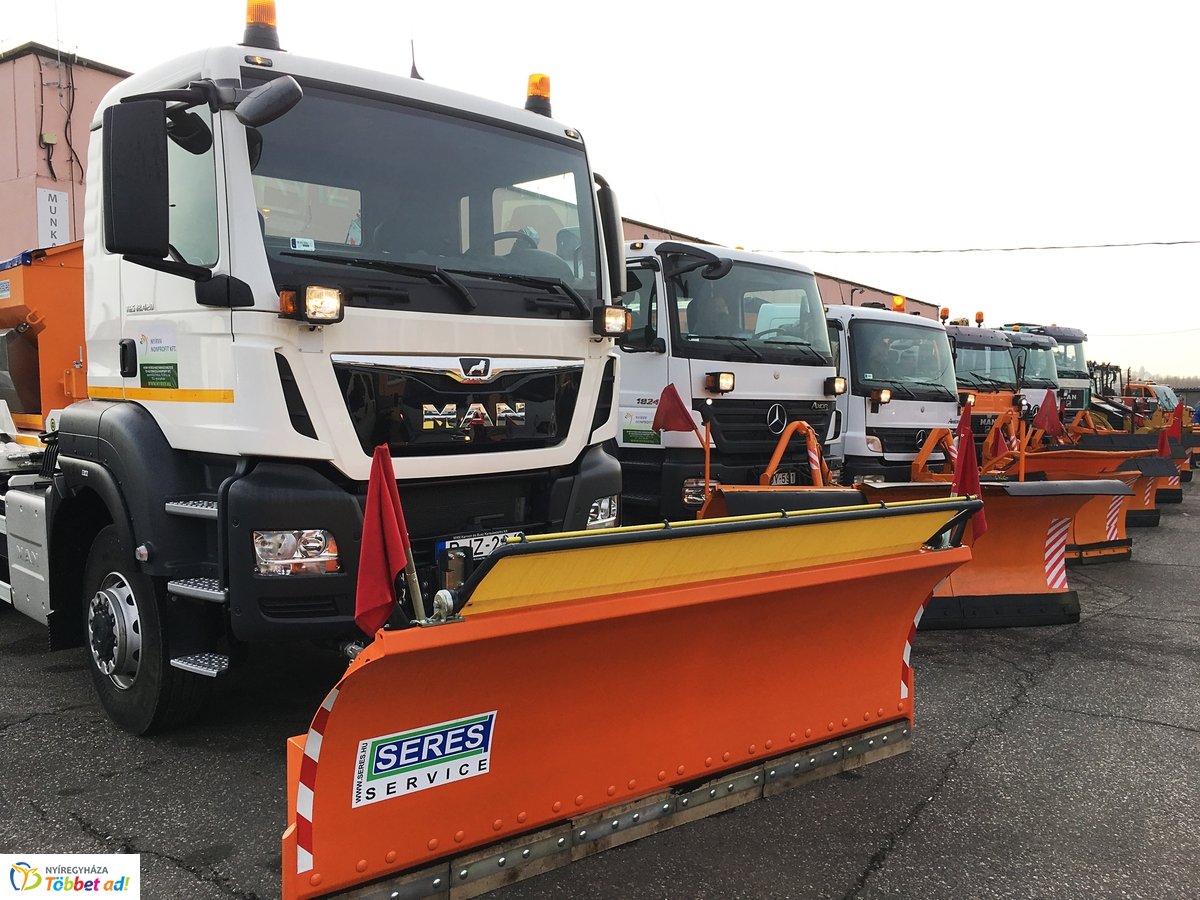 Téli gépszemle a NYÍRVV-nél