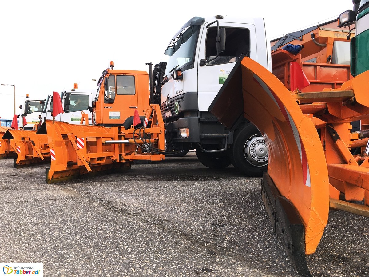 Téli gépszemle a NYÍRVV-nél